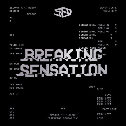 [SF9] SF9 2nd Mini Album [Breaking Sensation]