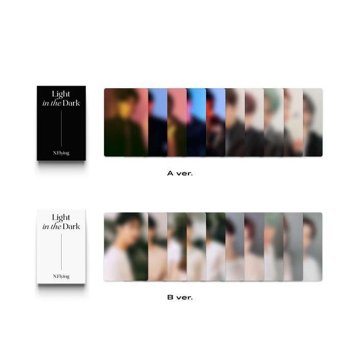N.Flying 1st Photo Book [Light in the Dark] OFFICIAL MD - PHOTO CARD SET