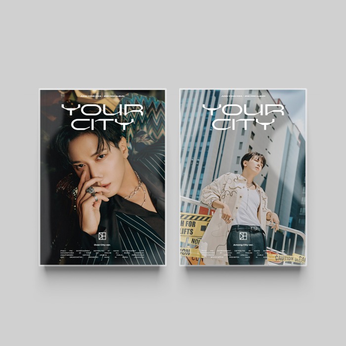 JUNG YONG HWA 2ND MINI ALBUM [YOUR CITY] Over City ver. / Among City ver.(SET)