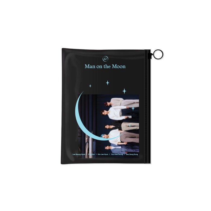 N.Flying LIVE &#039;&amp;CON&#039; - Man On the Moon OFFICIAL MD_ POSTCARD SCRAP BOOK