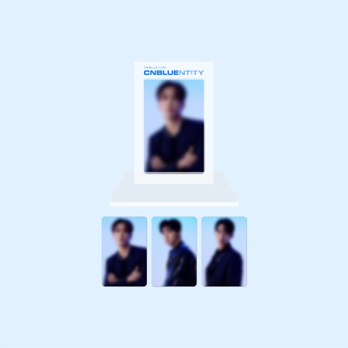 2023 CNBLUE LIVE &#039;CNBLUENTITY&#039; OFFICIAL MD_ ACRYLIC PHOTO CARD STAND